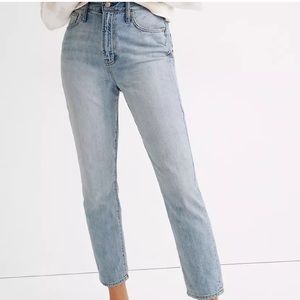 NWOT Madewell Curvy Vintage Jeans
